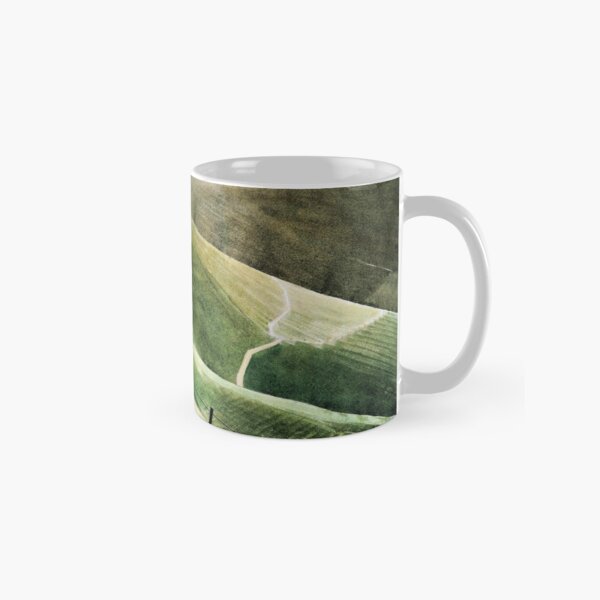 Ravilious - Chalk Path, fine art magic realism, Classic Mug