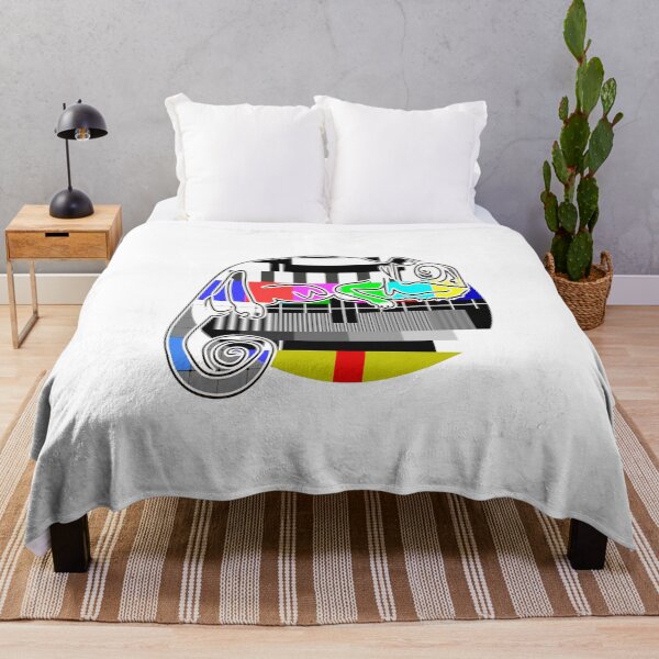 Item preview, Camouflaged chameleon on television setting chart designed and sold by Xdelacra.