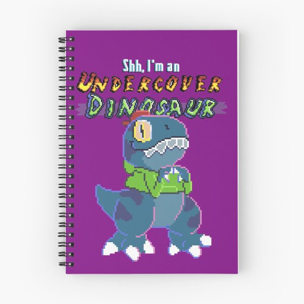 Item preview,  Undercover Dinosaur Blue Hoodie designed and sold by RayneGallows.