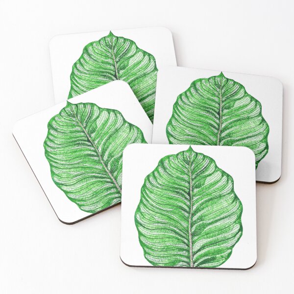 Item preview, Peacock plant leaf designed and sold by Egle Kristensen.