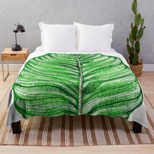 Item preview, Peacock plant leaf designed and sold by Egle Kristensen.