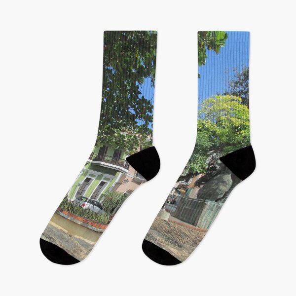 Item preview, Puerto Rico, Old San Juan street, near El Morro designed and sold by galina-art.