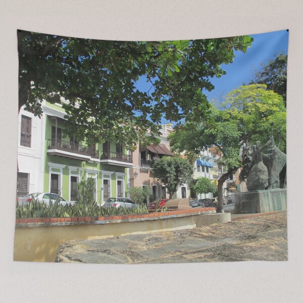 Item preview, Puerto Rico, Old San Juan street, near El Morro designed and sold by galina-art.