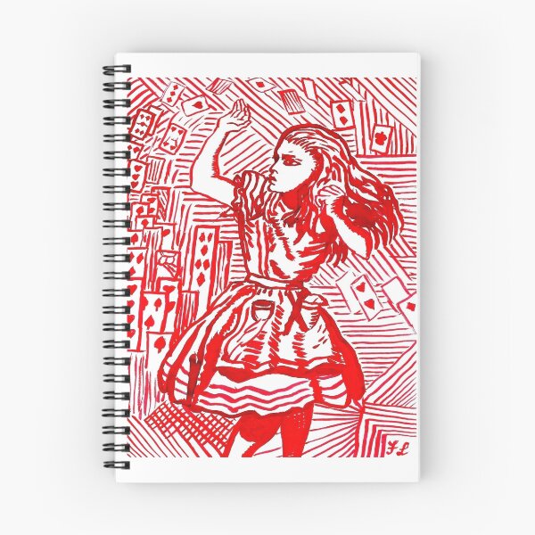 Item preview, Alice and the deck of cards designed and sold by Fiona  Lohrbaecher.