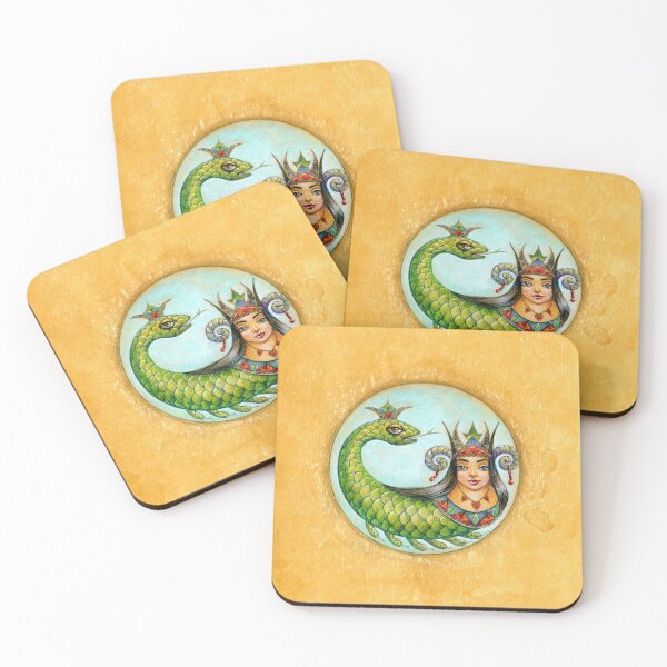 Item preview, Shahmaran. Queen of Snakes.  designed and sold by Natalia  Tan.