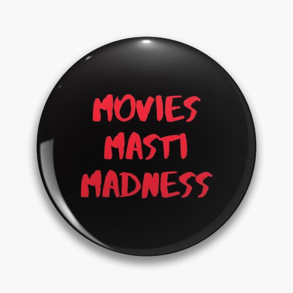 Item preview, MOVIES MASTI MADNESS  designed and sold by BrownGirlMantra.