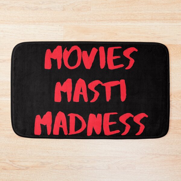 Item preview, MOVIES MASTI MADNESS  designed and sold by BrownGirlMantra.
