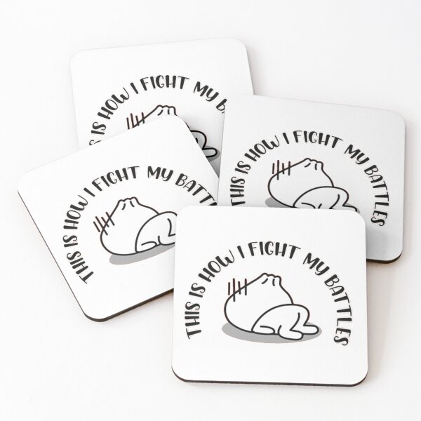 Item preview, This Is How I Fight My Battles designed and sold by Soul-on-groove.