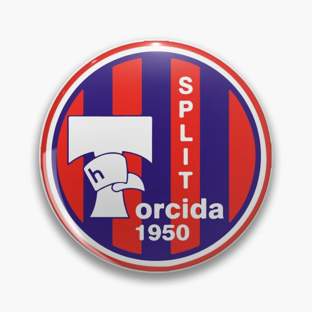 HAJDUK SPLIT Official Heraldry symbol 1911 Pin for Sale by Slavia