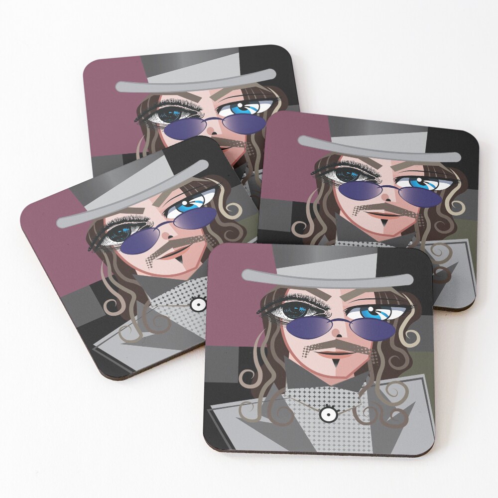 Item preview, Coasters (Set of 4) designed and sold by Raul-Raziel.