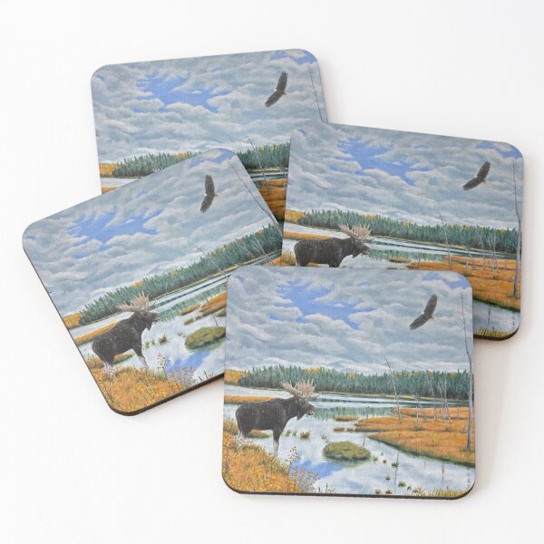 Item preview, Moose in Bog designed and sold by sidneyball.