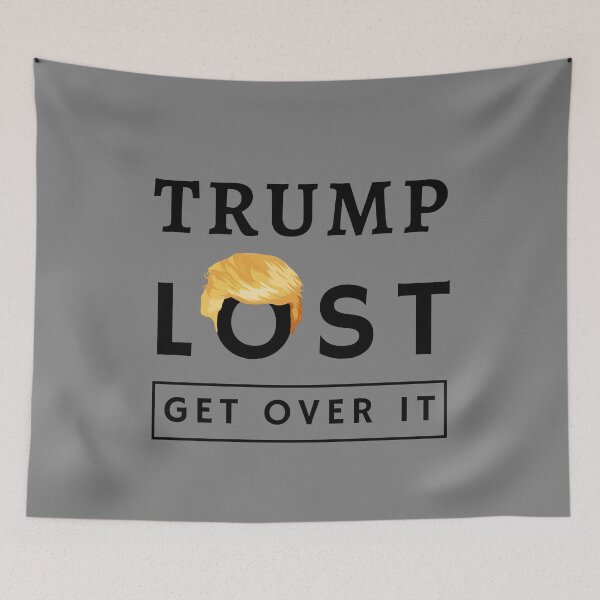 Item preview, Trump Lost Get Over It - Trump Biden - Black designed and sold by ArtStore20.