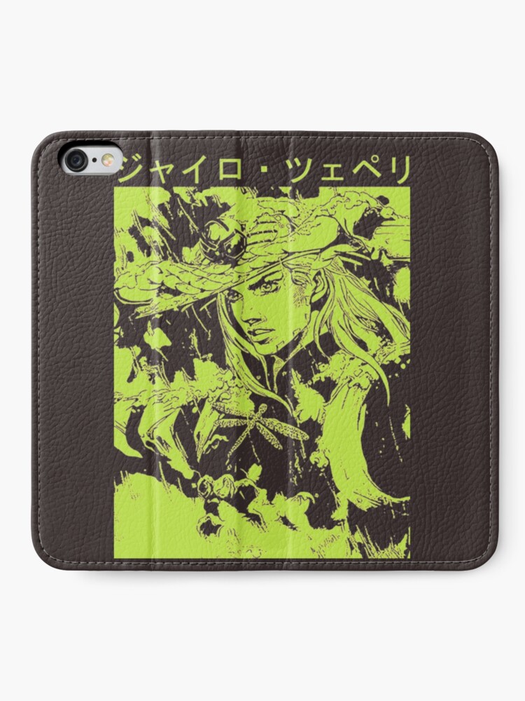 Gyro Zeppeli T Shirtgyro Zeppel Iphone Wallet By Huangwuangmie Redbubble