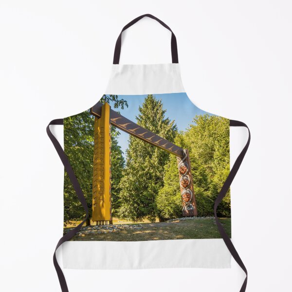 Item preview, Coast Salish Welcome Gate at the Totem Poles in Stanley Park, Vancouver designed and sold by SnapTPhotograph.