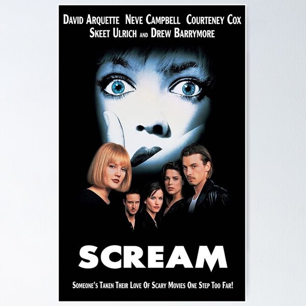 SCREAM VI poster in 2023  Scream movie, Scream movie poster, Terror movies