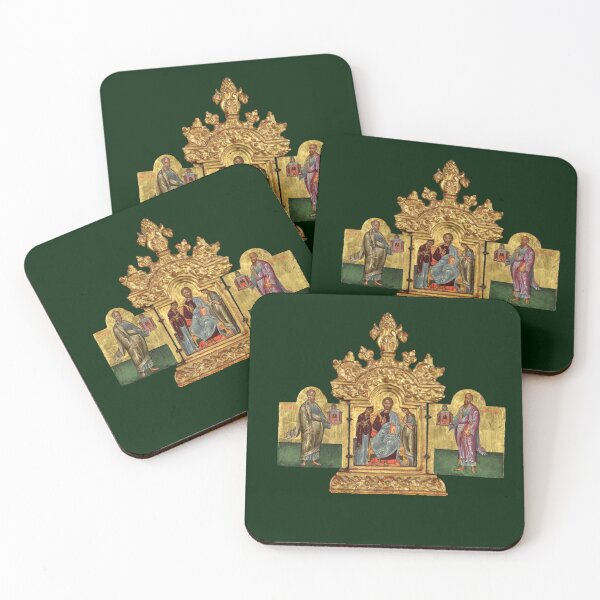 Item preview, Jesus Orthodox Icon 3 Panel designed and sold by Apoc-village.