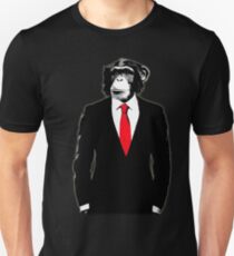 Domestizierter Affe Slim Fit T-Shirt