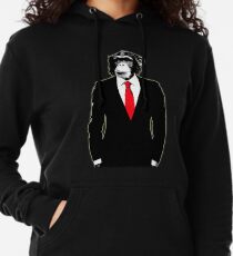 Domestizierter Affe Leichter Hoodie