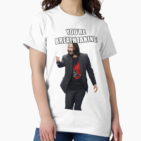 Artikel-Vorschau von Keanu Reeves, du bist atemberaubend!, designt und verkauft von XXI-21.