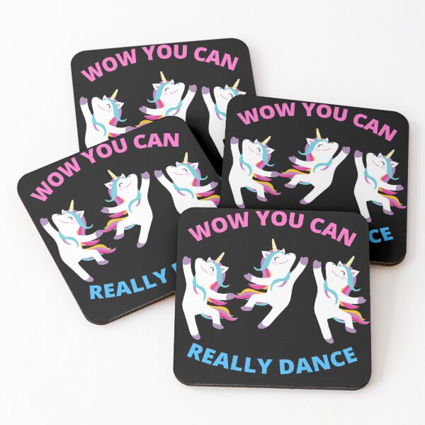 Item preview,   Wow You Can Really Dance Unicorns designed and sold by Beluved.