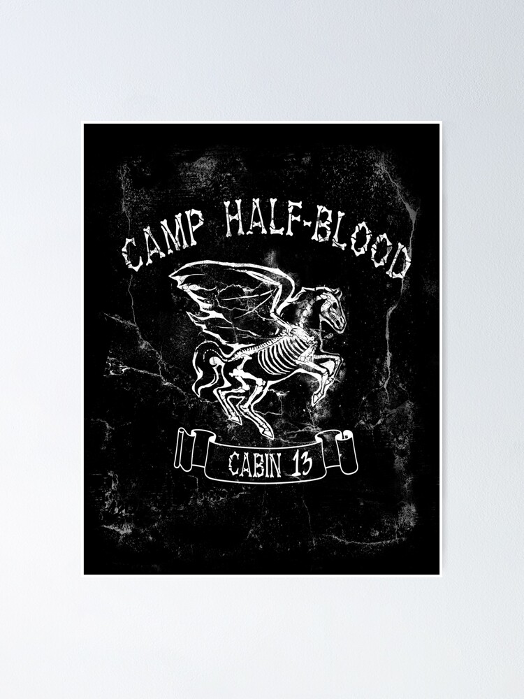Cabin Thirteen - Hades - Percy Jackson - Camp Half-Blood Photographic  Print for Sale by gingerbun