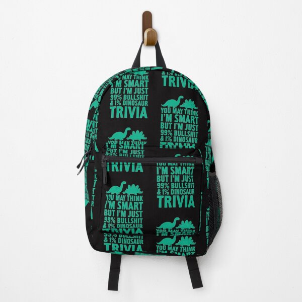 Item preview, 99 BULLSHIT AND 1 DINOSAUR TRIVIA designed and sold by HB2-Design.