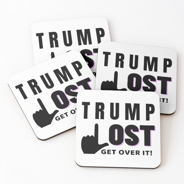 Item preview, Trump Lost Get Over It - Trump Biden - Black designed and sold by ArtStore20.