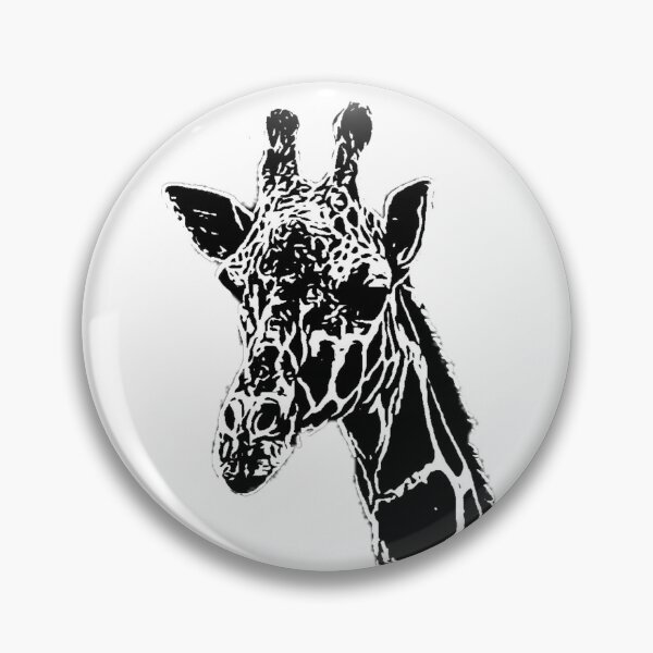 Item preview, Large giraffe head designed and sold by AJSkinnerPrints.
