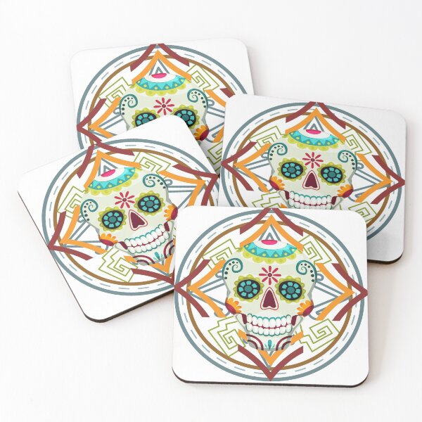 Item preview,  Aztec Queen Skull Symbol designed and sold by wodra.