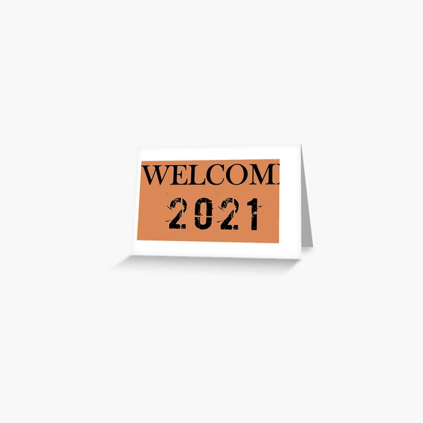 Item preview, Welcome 2021 designed and sold by Achily.
