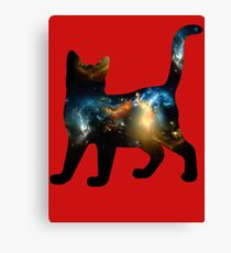 CELESTIAL CAT 3 Canvas Print