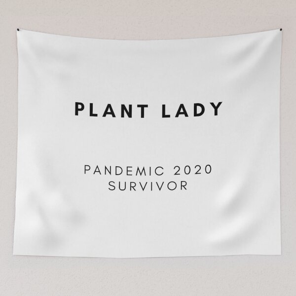 Item preview, Plant Lady- Pandemic 2020 survivor - Funny t-shirts - Corona free designed and sold by MDclothingshop.