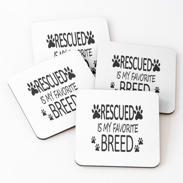 Item preview, Rescued is my favorite breed 7 designed and sold by Ripoubsb.