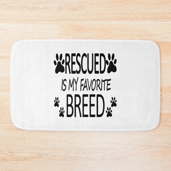 Item preview, Rescued is my favorite breed 7 designed and sold by Ripoubsb.