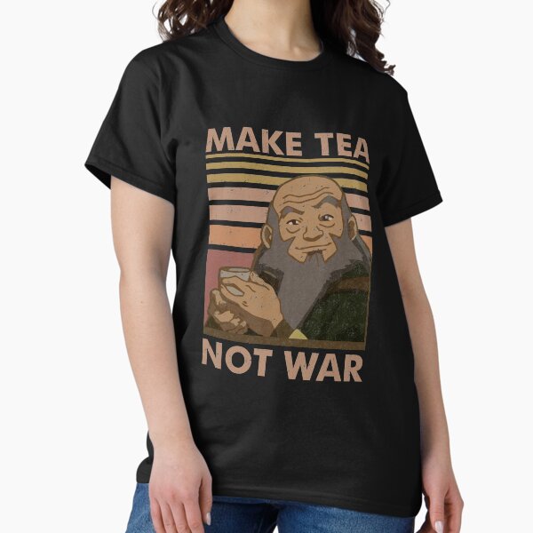 Item preview, Make Tea NOT WAR Distressed designed and sold by dwierfan.