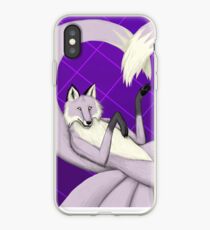 Purple Kitsune iPhone Case