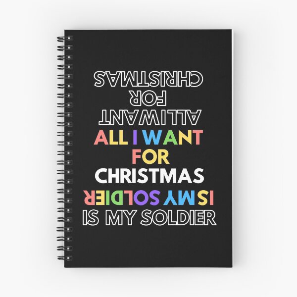 Item preview, All I Want For Christmas Is My Soldier designed and sold by mouad naouiri.