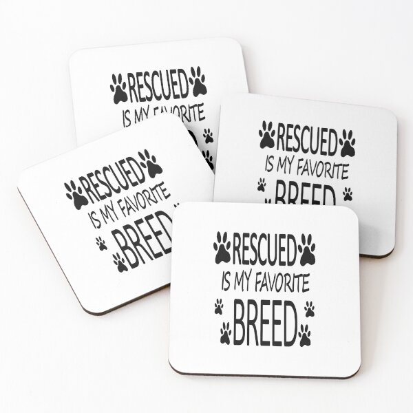 Item preview, Rescued is my favorite breed 8 designed and sold by Ripoubsb.