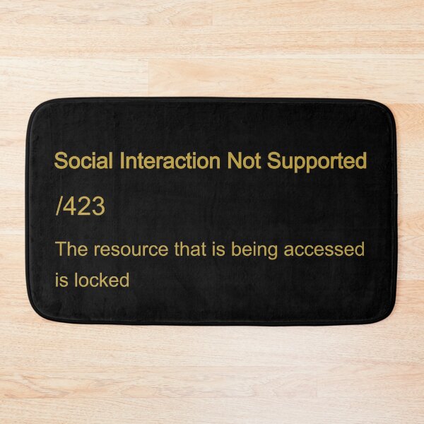 Item preview, Error code 423 designed and sold by ViewerEqualsPhoton.