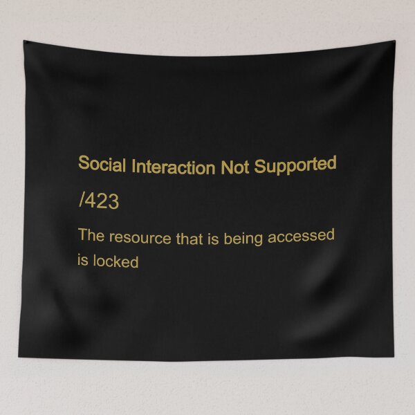 Item preview, Error code 423 designed and sold by ViewerEqualsPhoton.
