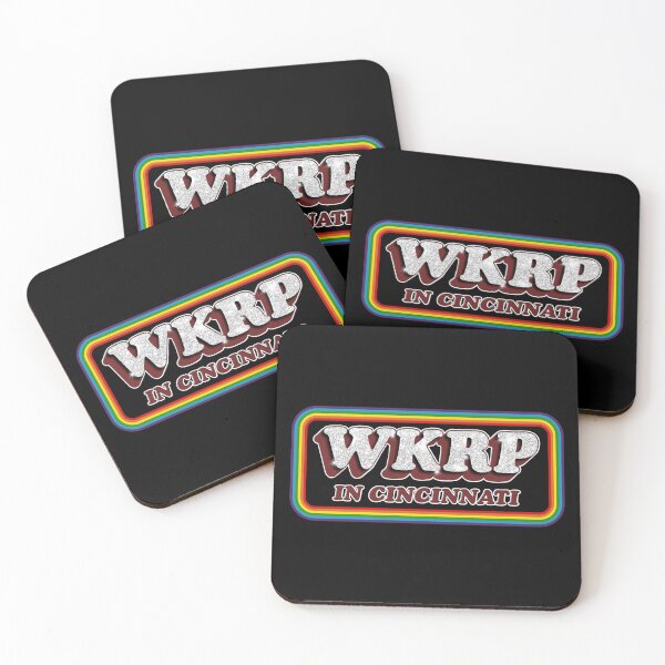 Item preview, WKRP In Cincinnati Retro Rainbow FanArt Design designed and sold by acquiesce13.