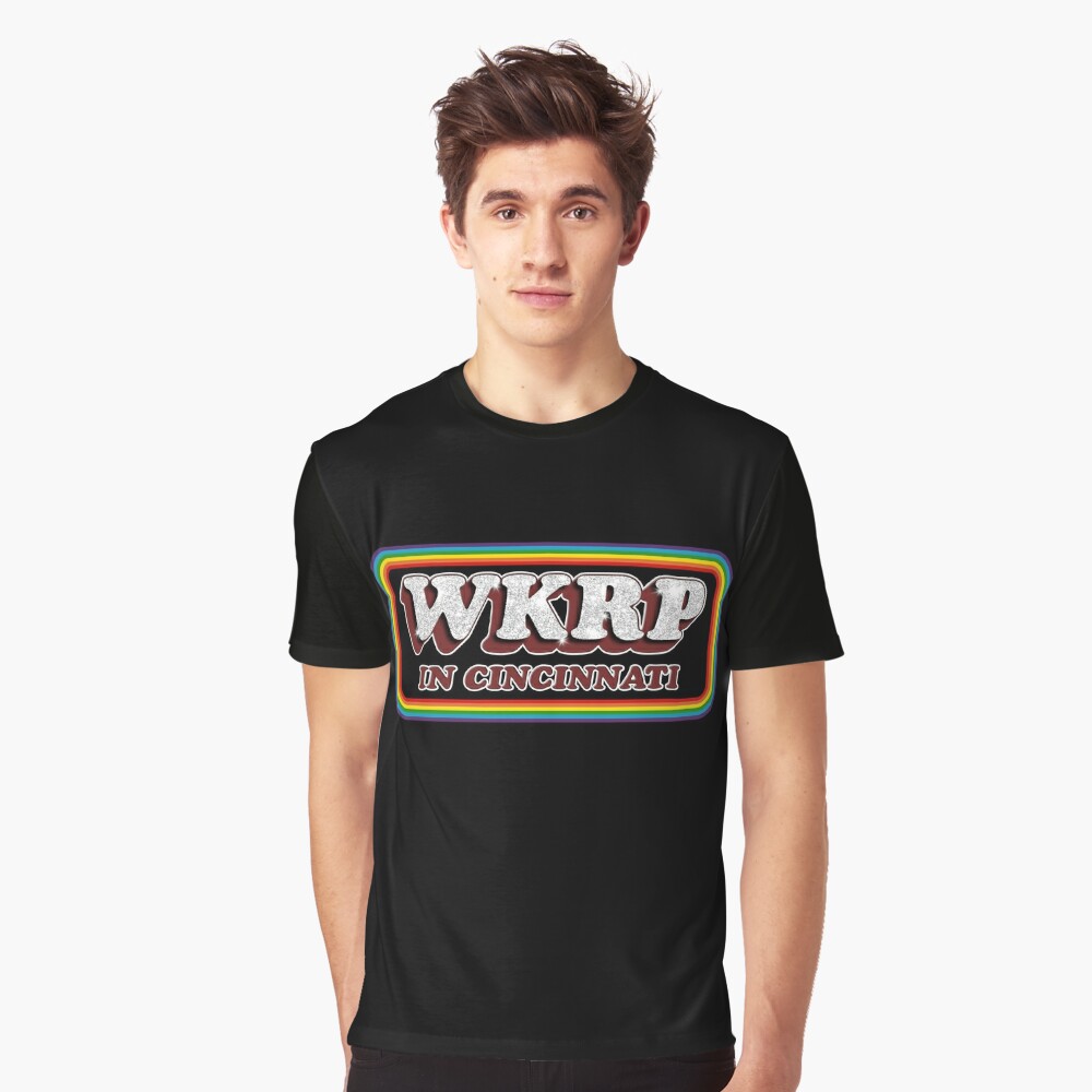 Wkrp in Cincinnati T-Shirt Blouse Graphic T Shirts Mens T Shirts