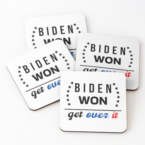 Item preview, Biden Won Get Over It - Trump Biden - Black designed and sold by ArtStore20.