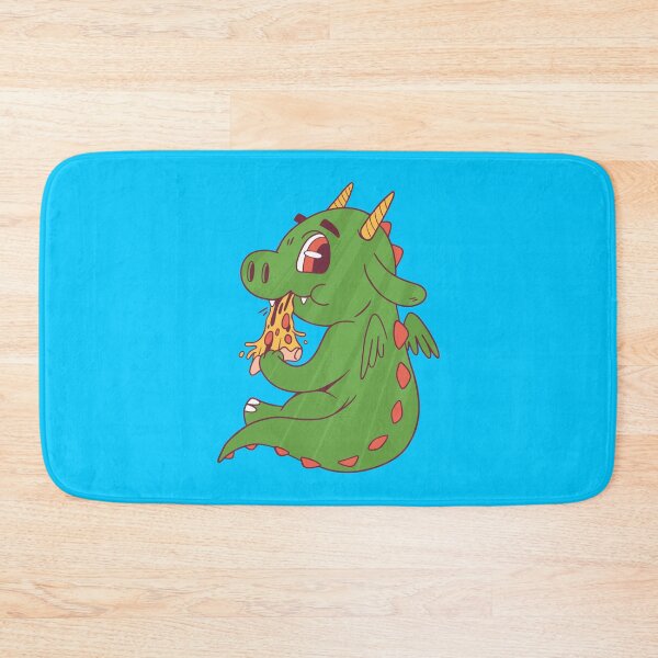 Item preview, Cute Baby Dragon Eating Pizza designed and sold by Piztees.