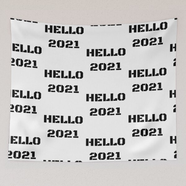 Item preview, Hello 2021 designed and sold by SciathDe.