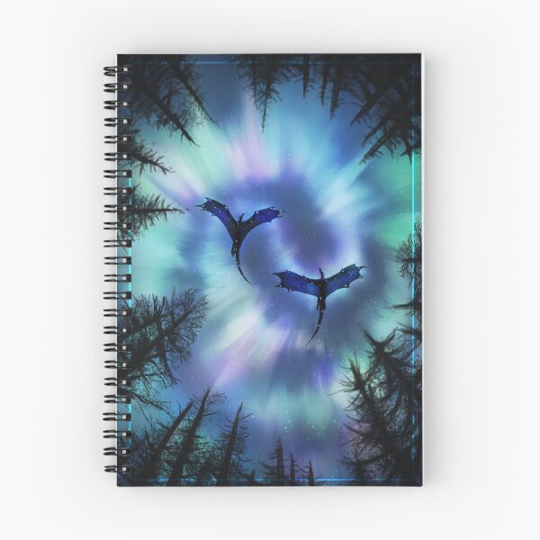 Item preview, Aurora Flutters (Forest) designed and sold by OceanicScribble.