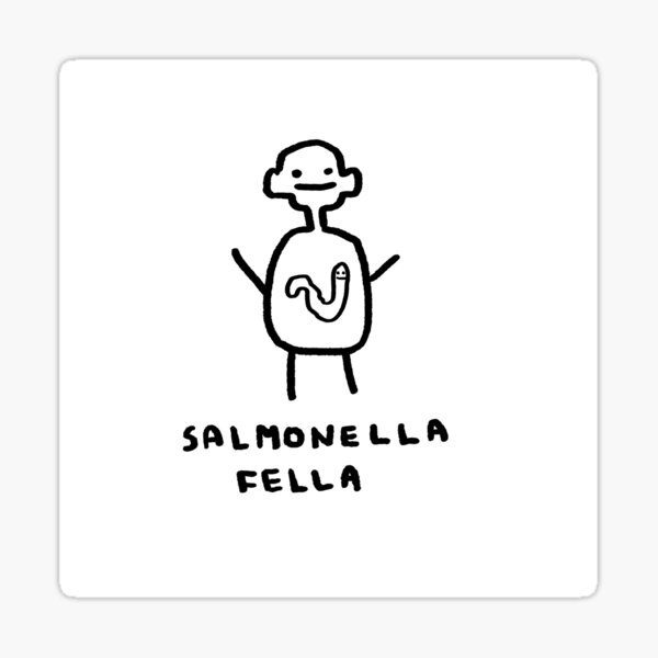 Salmonella Stickers Redbubble