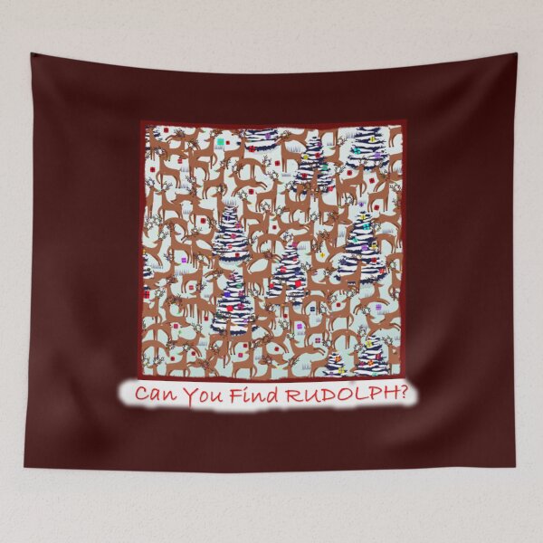 Item preview, FIND RUDOLPH designed and sold by THE AMERICAN TEEVANGELIST.