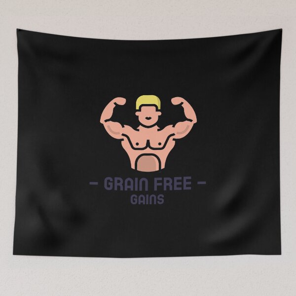 Item preview, Grain Free Gains designed and sold by fireproofblaze.