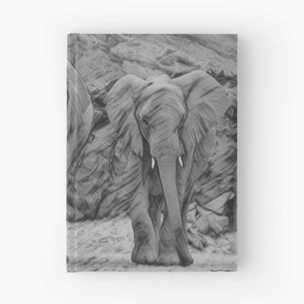 Item preview, Digital Charcoal Elephants designed and sold by DeltaBassBugs.